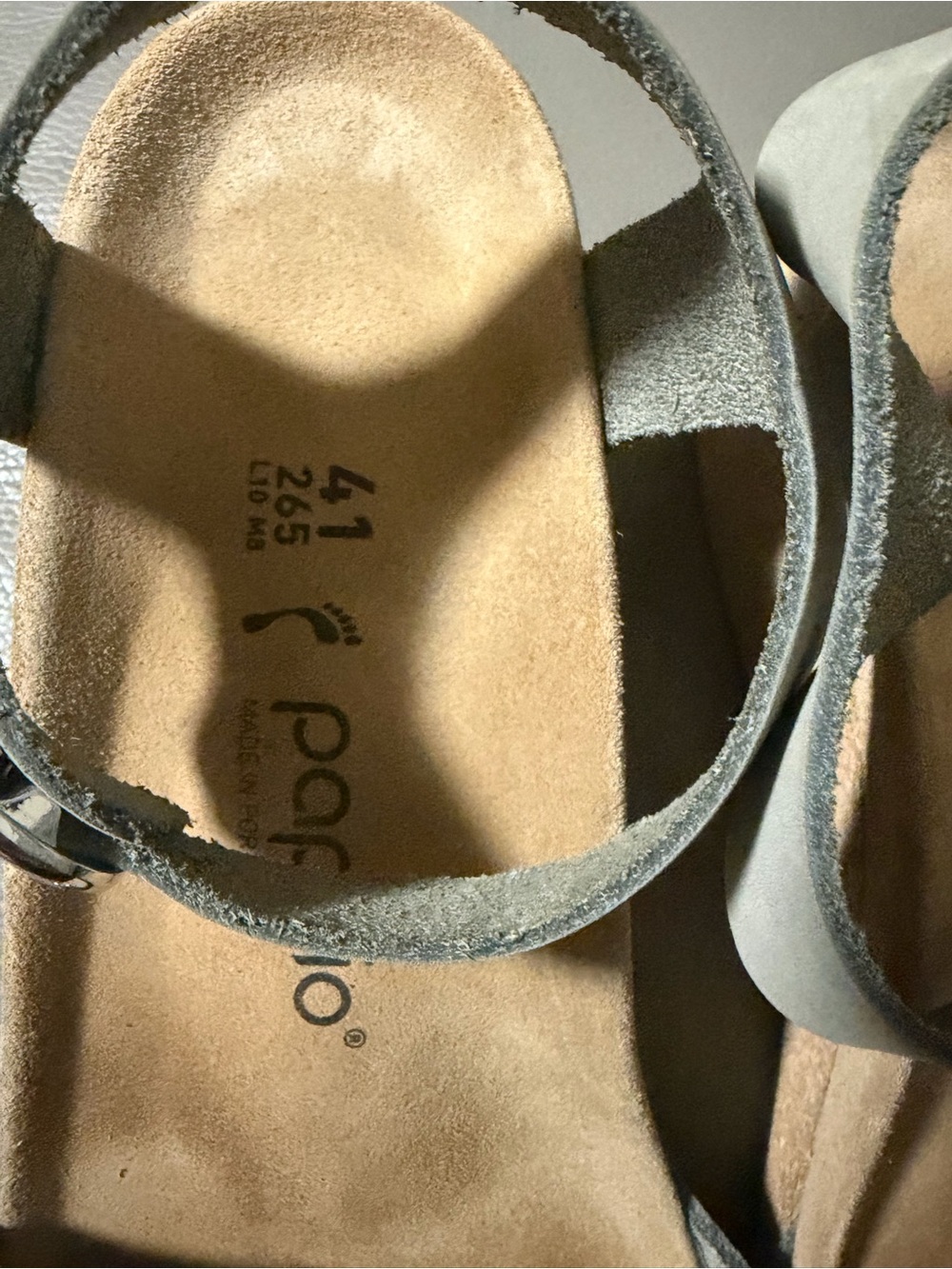 BIRKENSTOCK PAPILLO Women’s Light Gray Wedge Sandal - Picture 4 of 6